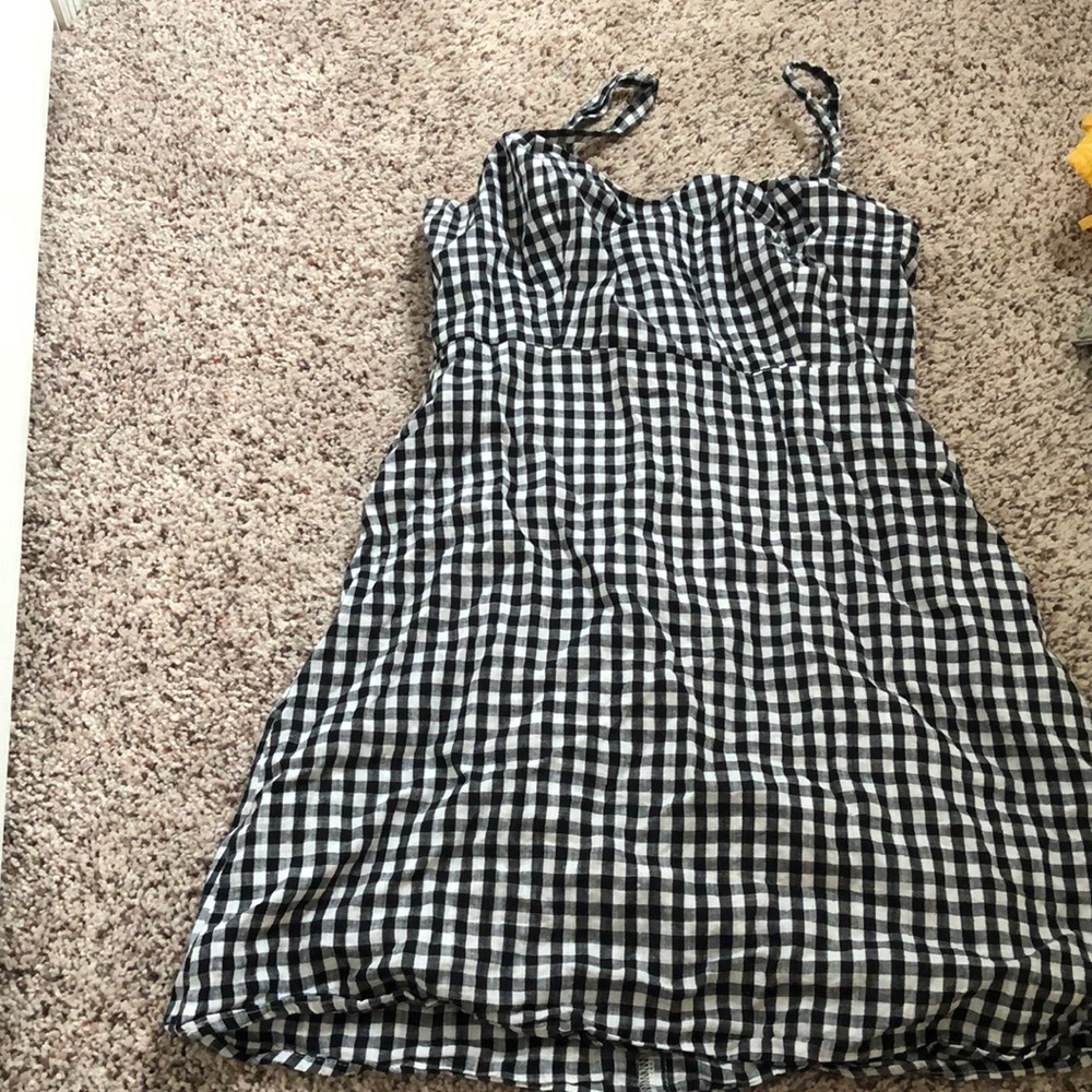 Gingham minidress
